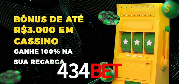 434bet melhor bônus de depósito